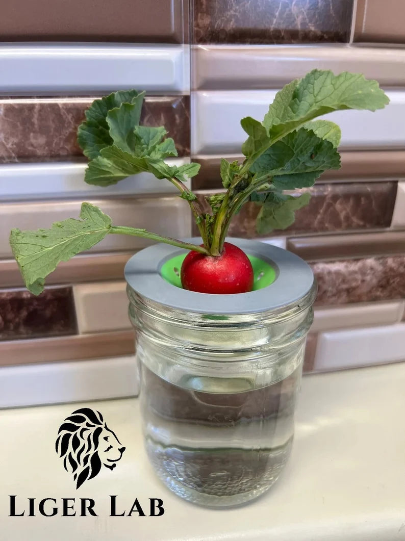 Jar Farms - 7 Growing Lids