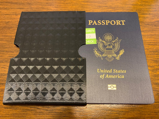 Textured Passport Case