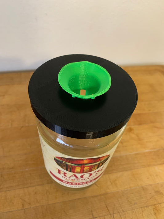 Aerogarden Upcycling Jar Lid