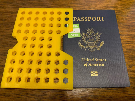 Honeycomb Passport Case